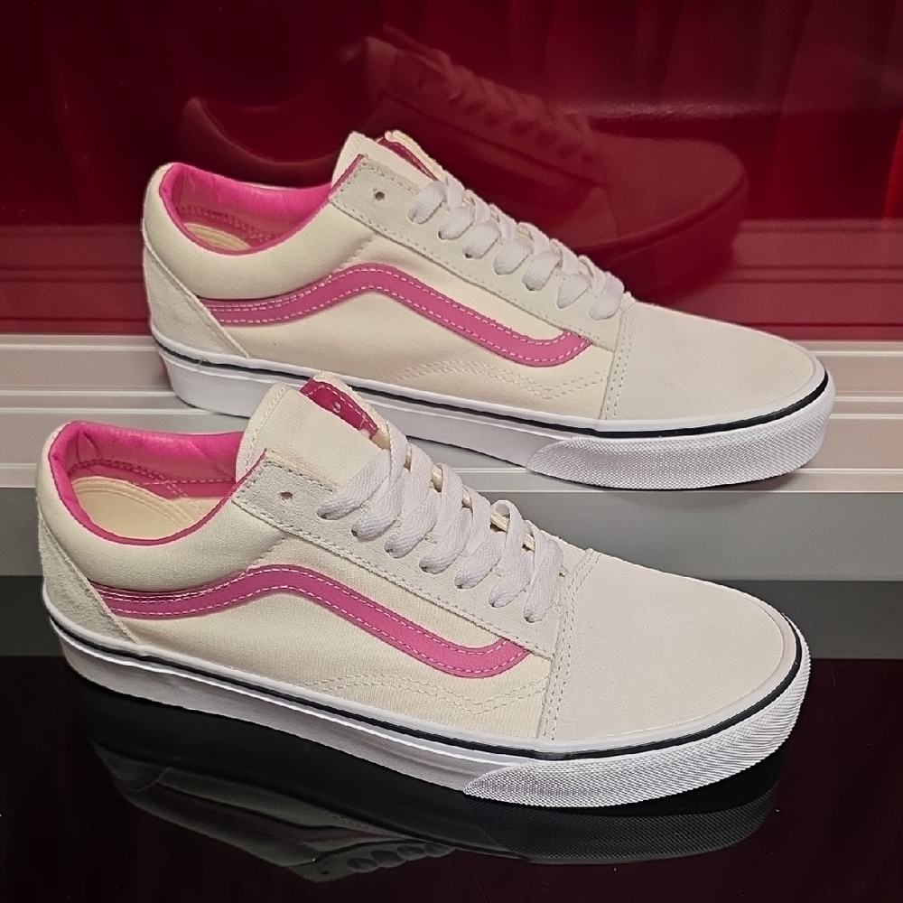 Vans Old Skool Pop Raspberry Rose Men's 10.5 Women's 12 New